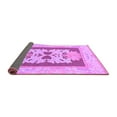 thumbnail image 2 of Ahgly Company Indoor Rectangle Abstract Purple Modern Area Rugs, 8' x 10', 2 of 4