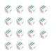 thumbnail image 2 of 15Pcs Party Dice Wagers Game Dice, Dinner Dice (Random Color), 2 of 3
