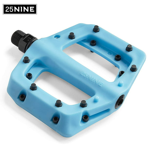 Recoger hojas masculino Vamos 25NINE Ronin BMX Bike Pedals Durable Flat Pedals with Metal Traction Pins  Bicycle Parts Blue - Walmart.com