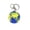 B, variant on Globe Keychains Earth Globe Key Chains Mini Backpack Hook Keyring