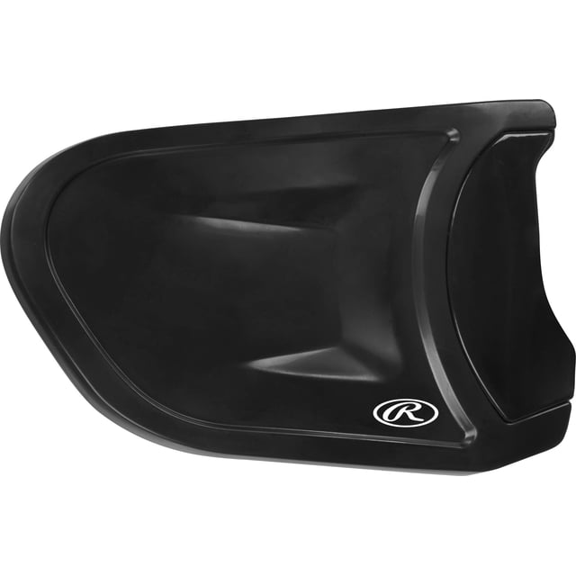 Protector facial para casco de bateo Rawlings R-EXT COOLFLO, color negro