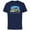 Navy, variant on Star Wars Stormtrooper “Nope, Haven’t Seen Any Droids” Funny - Short Sleeve Cotton T-Shirt for Adults - Customized-Black