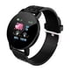 thumbnail image 2 of Smartwatch IP67 Reloj de pulsera resistente al agua Reloj de pulsera con correa de silicona Reloj de pulsera unisex para fitness, negro Inevent EL001369-01B, 2 of 7
