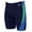 Navy/Blue/Green, variant on (Price/each)Dolfin 8974C - Male Jammer Color Block-Black/Purple/White-24