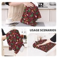 thumbnail image 3 of Sikiie Dinosaur Christmas Waffle Weave Kitchen Dish Cloth,Super Absorbent Kitchen Dish Towels 16*26 Inches for Dish Rags Washing Dishes, Drying Dishes, 3 of 7