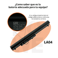 thumbnail image 2 of Para HP Pavilion 15-n000 - n099 Bateria Compatible de 4 Celdas POWE BTRY12062, 2 of 6