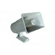 New Nippon TC25 80W Indoor/Outdoor Power Horn Loud Speaker TC-25 White 8 Ohm