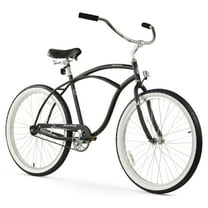 Firmstrong Urban Man Single Speed Mens 26" Beach Cruiser Bicycle, Black