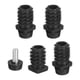 thumbnail image 1 of Uxcell 4 juegos de patas niveladoras, M6x15x15mm, nivelación cuadrada para muebles, se adapta a agujero de 22mm para mesa, silla y muebles, 1 of 6
