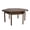 Rustic Brown, variant on White Narrow Sided Table with Drawers and Bottom Partition Flip Over Design for Living Room, Bedroom, Office - MDF