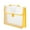 Yellow, variant on Transparent PP File Envelopes with Buckle, Expandable A4 Document Pouch for Office Home Receipts Card Storage(1 Pcs)