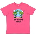 thumbnail image 3 of Inktastic Summer Vacation in South Padre Island Youth T-Shirt, 3 of 5