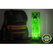 Minecraft Creeper Glitter Motion Light | 12-Inch Fun Mood Light LED Lamp