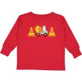 thumbnail image 3 of Inktastic Cement Mixer Construction Boys Long Sleeve Toddler T-Shirt, 3 of 5