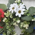 thumbnail image 5 of Chmadoxn Fourth of July Decorations Independence Day Simulation Wreath Door Decoration Withleaf Pendant, 5 of 9