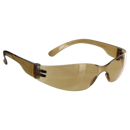 Rugged Blue Small Faces Safety Glasses - Amber