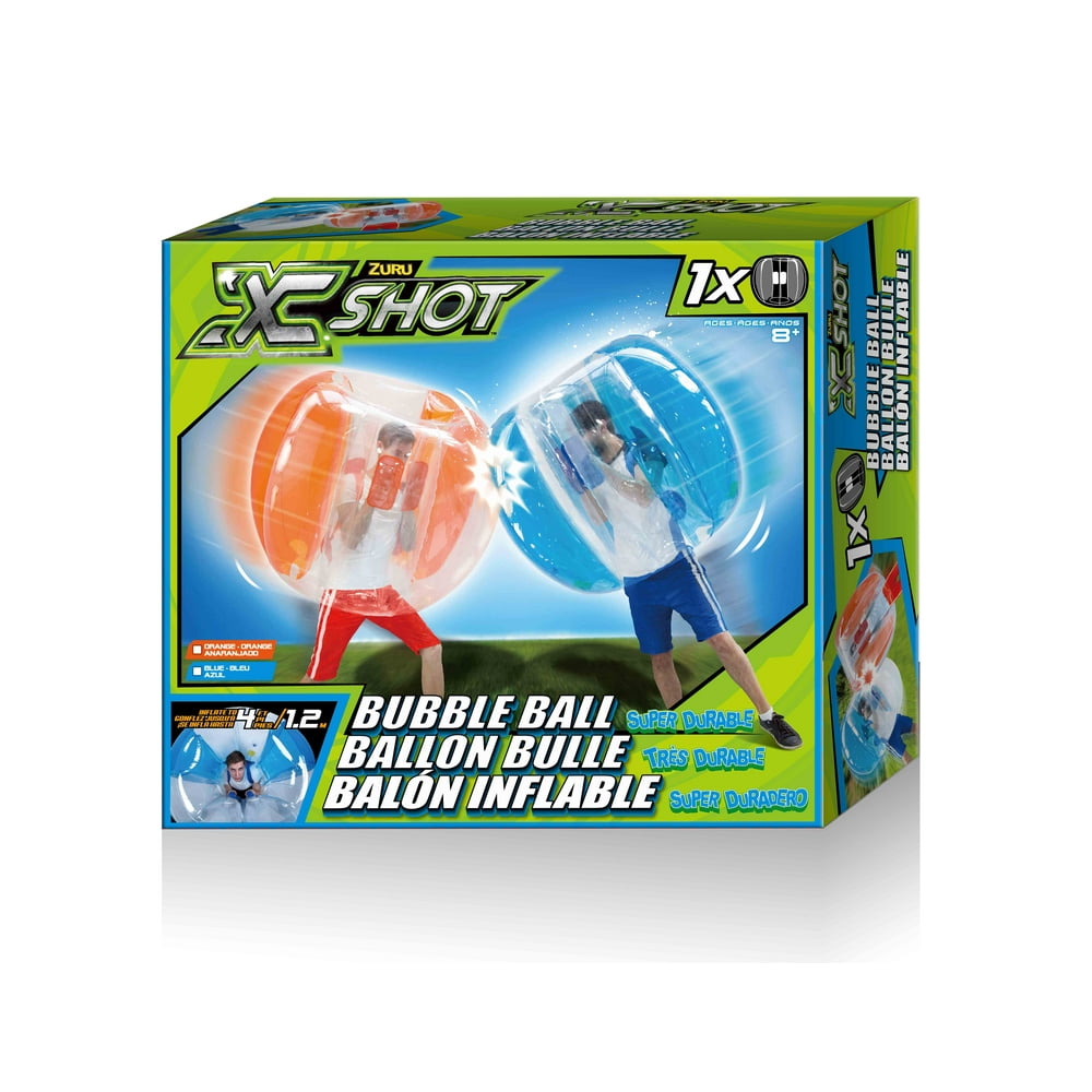 XShot Bubble Ball by ZURU (available in either Orange or Blue