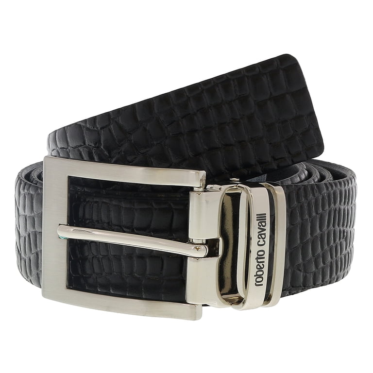 Roberto Cavalli FSC112 PZ055 Black Mens Belt Buckle  display picture 1