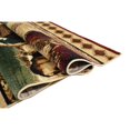 thumbnail image 4 of CABIN-908 HR Cabin Nature and Animals Area Rug Rooster - 75 x 105, 4 of 5