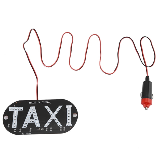 Lámpara indicadora de cabina, 12 V, parabrisas de taxi, luz indicadora de cabina, lámpara de señal de taxi, diseño a prueba de futuro