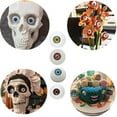 thumbnail image 4 of 1 Pair Half Round Eyeballs 3.3cm/1.3inch - Realistic Acrylic Fake Eyes For Halloween Props, Dolls Crafts, Cosplay, And Party Decoration Compatible With The TPE And Silicone Doll's Eyes, 4 of 5