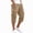 AV22_Khaki, variant on Resicozy Mens Long Cargo Shorts Below Knee with Pockets Lightweight Summer Baggy Classic Shorts Saffron L