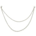 thumbnail image 1 of Bangcool Pants Chain Fashion Unisex Punk Style Dual-layer Metal Trousers Chain Jean Chain, 1 of 5
