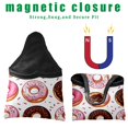thumbnail image 2 of Golf Mallet Putter Cover Premium Leather Golf Putter Head Cover with Magnetic Closure Golf Cover for Men and Women Donut Pattern, 2 of 8
