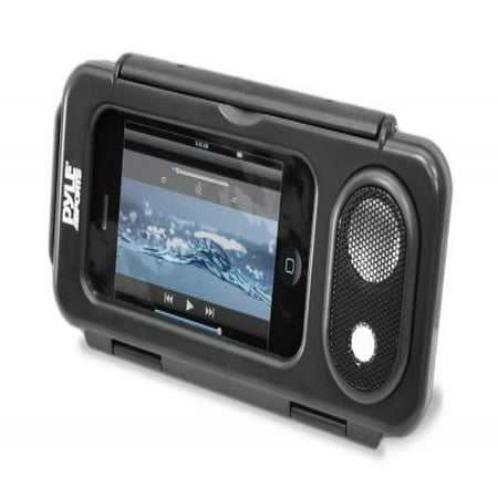 Pyle PWPS63BK Surf Sound Waterproof Portable Speaker Case for iPod, MP3 Player and Smartphone ,