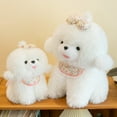 thumbnail image 3 of Cute Scarf Dog Doll Plush Toy Doll Children's Comfort Cloth Doll Cute Toca Dog Sleeping Pillow F, 3 of 4