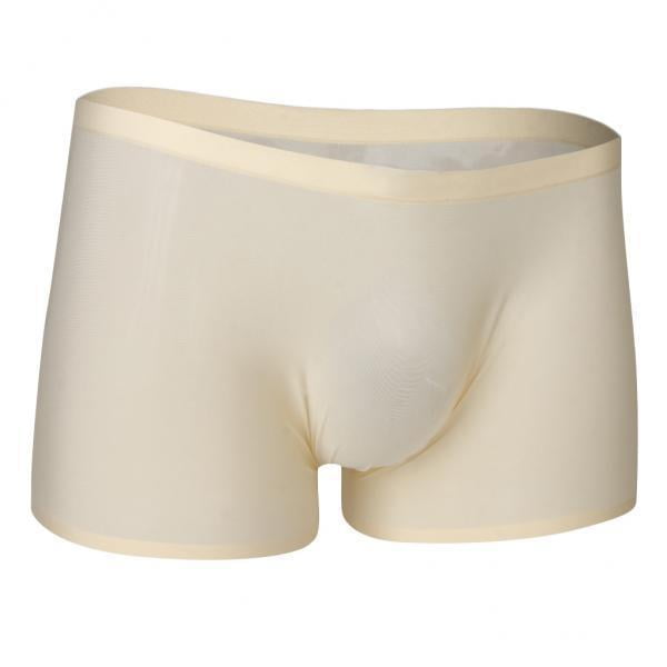 2x Men's Solid Trunks Pants XL XXL Yuyangstore Boxeador de la ropa interior de los hombres
