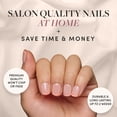 thumbnail image 2 of Press On Nails Glamnetic French Peach Super Short Brillante, 2 of 6