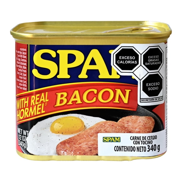 Carne de cerdo Spam con Tocino 340 g
