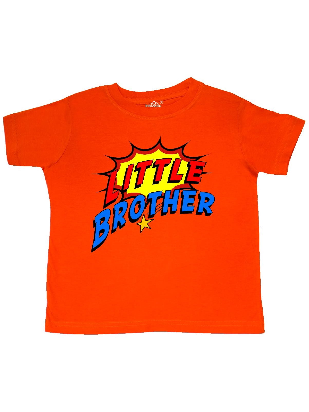 INKtastic Little Brother Superhero Toddler TShirt