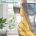 thumbnail image 4 of Sheep Hoodie Sunglasses Blackout Curtains Thermal Insulation 63 inch Grommet for Bedroom Living Room Bathroom Kitchen Windows 2 Pack, 4 of 6