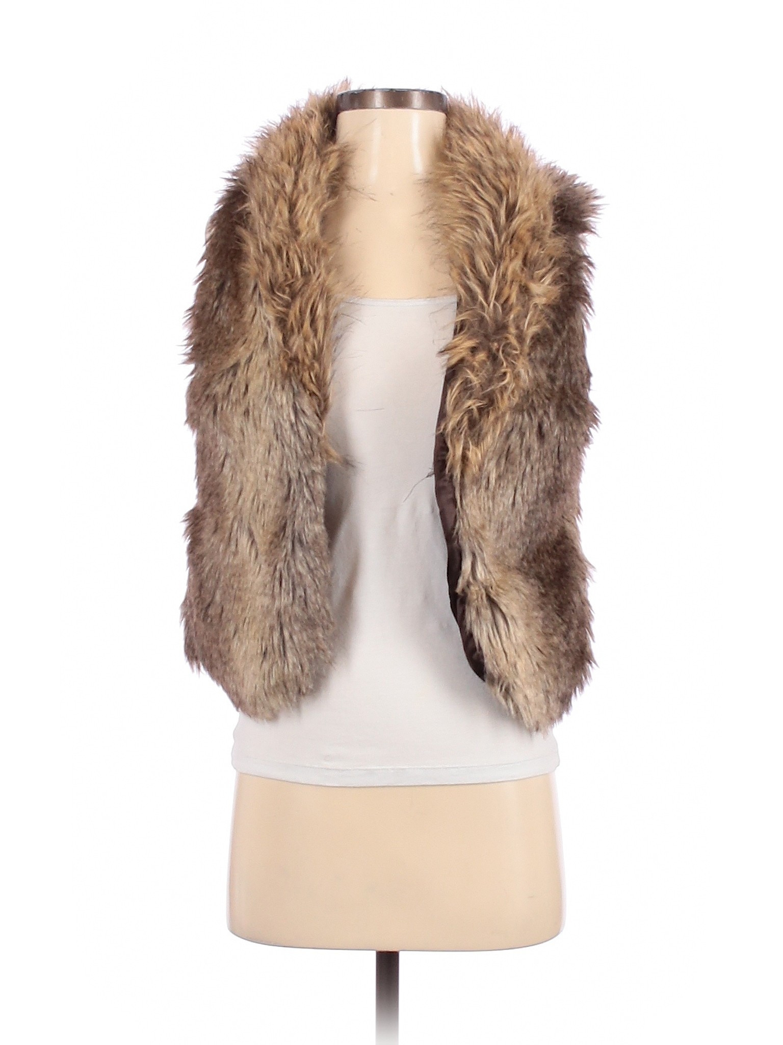 express faux fur vest