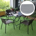 thumbnail image 4 of Silla Engrosada Sunnimix Cojín del Asiento Lavable Gris Claro 43x42x4cm, 4 of 8
