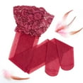 thumbnail image 4 of Varsbaby Porte-Jarretelles en Dentelle Transparente pour Femmes avec Bas, 4 of 5