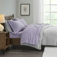 thumbnail image 2 of Pemberly Row Polyester Micro Fleece Solid Sheet Set - Lavender, 2 of 6