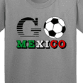 thumbnail image 4 of Inktastic Go, Mexico Soccer, Football Youth T-Shirt, 4 of 5