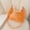 Orange, variant on Clear Crossbody Bag - Stadium Approved Waterproof PVC Purse with Secure Zipper, Lightweight Organizer for Concerts Sports Travel Gym, Pink