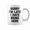 Black, variant on Sorry Im Late V2 Coffee Mugs