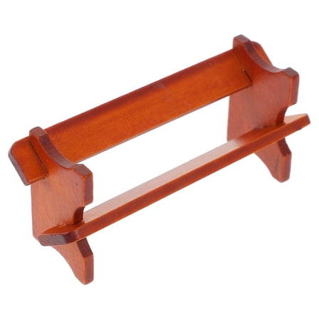 Bookshelf Miniature House Furniture Wooden Doll Dollhouse Accessories Dollhousebool Shelves Furnishings