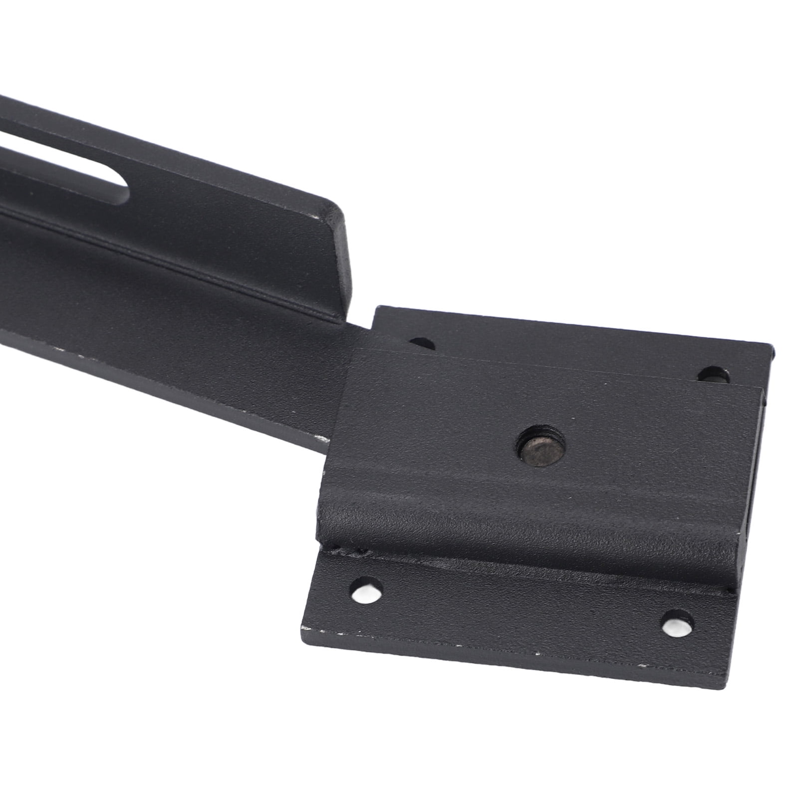 YAHHU Carbon Steel Flip Gate Latch Lock with Padlock Hole, Heavy Duty Door Latch Hardware for Outdoor Wooden Fences, Barn Doors, and Yard Gates (11.81 inches / 30.00 cm)