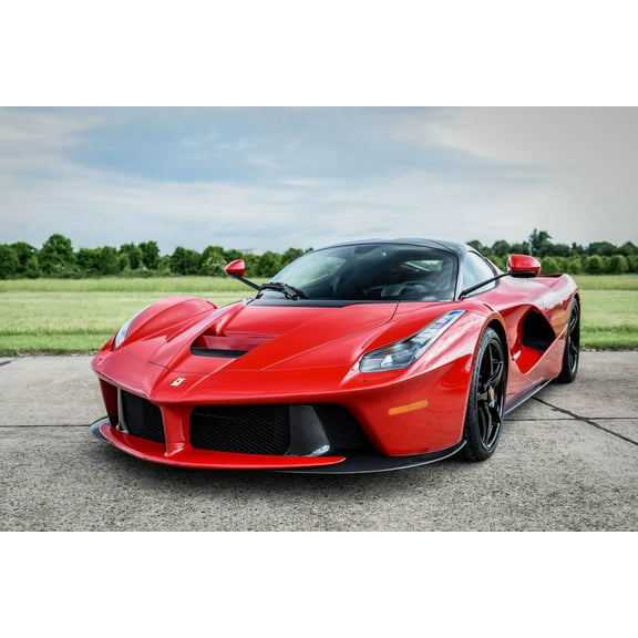 LaFerrari Aperta 24"x36" Poster Luxury Sports Cars - Ferrari Art Print Photo