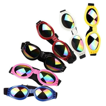 Chicdog Pet Dog Foldable Sunglasses Pet Eyewear Dog Protective Goggles UV Sunglasses
