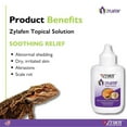 thumbnail image 2 of Zymox Zylafen Topical Solution for Reptiles, 1.25 oz. Soothes Irritated Skin, 2 of 8