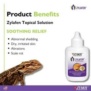 Zymox Zylafen Topical Solution for Reptiles, 1.25 oz. Soothes Irritated Skin