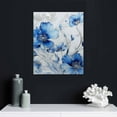 thumbnail image 4 of MLJA Paintings -  Oil Paintings on Canvas Blue Forest Heavy Texture Acrylic Painting Wall Art Wall Decoration Wood Inside Framed Hanging Ready to Hang, 4 of 4