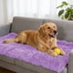 thumbnail image 1 of Manta Suave de Fibra Larga para Mascotas (Perros y Gatos): Ropa de Cama Transpirable, Peluda y Acogedora para Usar En La Perrera, El Sofá o El Coche. Alfombrilla de Descanso de Tela Sintética para La, 1 of 6